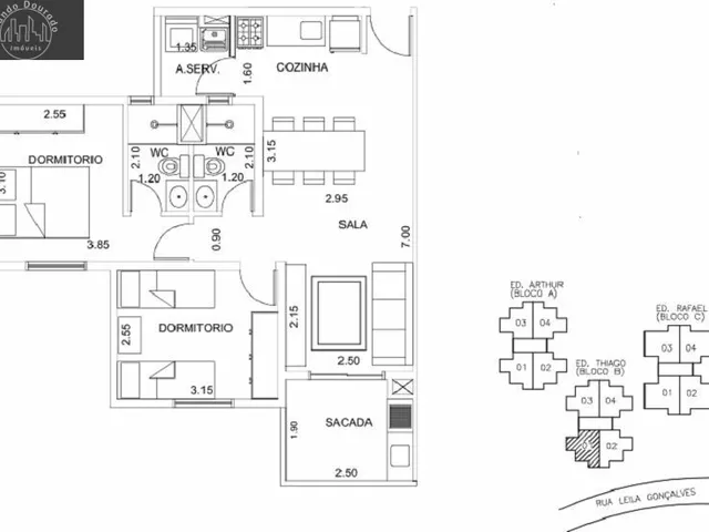 Imagem 5: Apartamento 58 M² - Residencial Essenza - Edifício Thiago