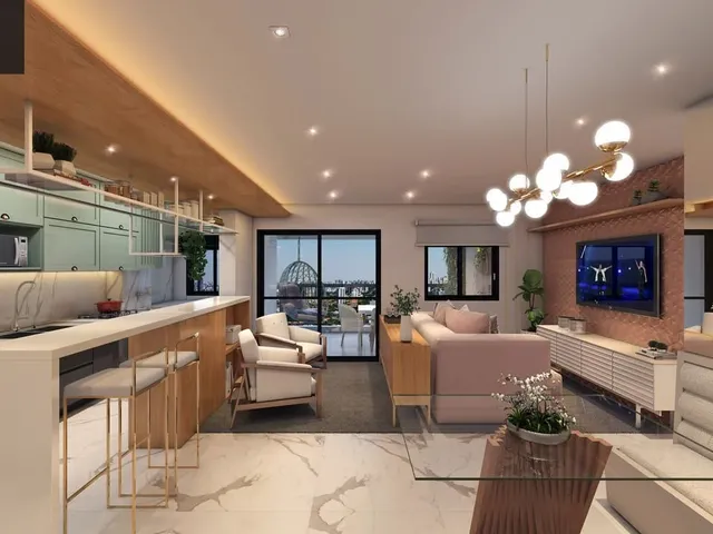Imagem 12: Apartamento 87 M² - 3 Dormitórios (1 Suíte) - 2 Vagas - Varanda Gourmet À Venda no Bairro Vila Bastos - Santo André/Sp