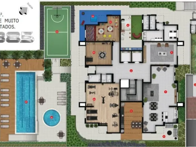 Imagem 13: Apartamento 87 M² - 3 Dormitórios (1 Suíte) - 2 Vagas - Varanda Gourmet À Venda no Bairro Vila Bastos - Santo André/Sp