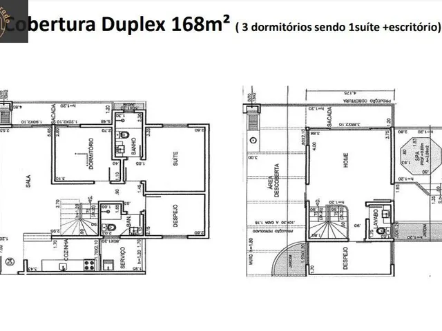 Imagem 3: Cobertura 168M² 03 Dormitórios Sendo 01 Suíte em Sbc