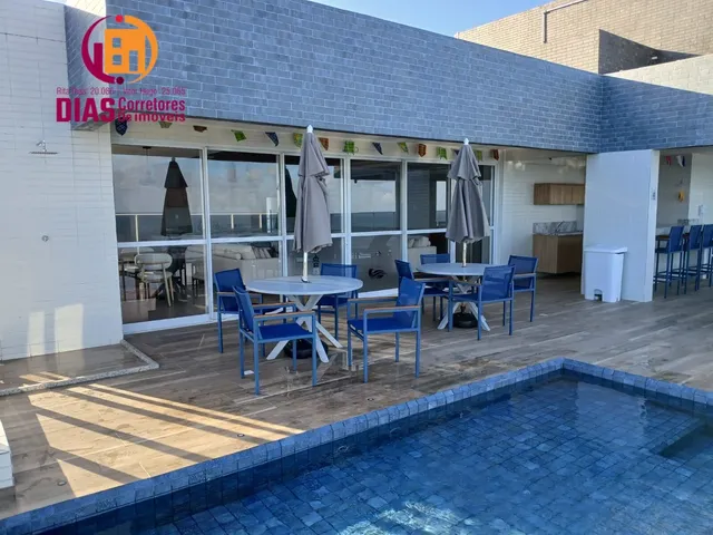Imagem 4: Vendo Lindo Apartamento mobiliado e decorado com 43m2, vista mar 1/4, sendo suite, vaga