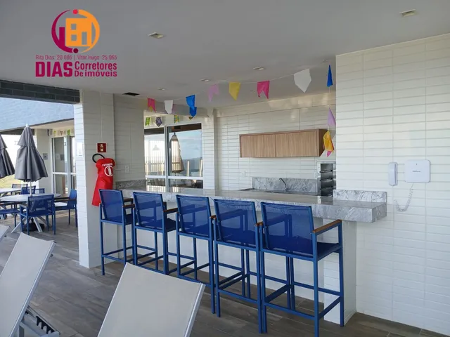 Imagem 5: Vendo Lindo Apartamento mobiliado e decorado com 43m2, vista mar 1/4, sendo suite, vaga