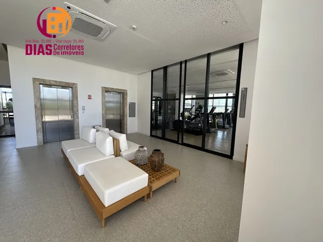 Imagem 7: Vendo lindo Apartamento mobiliado e decorado varanda panorâmica para mar com 1/4