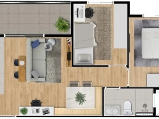 Imagem 3: Apartamento em Vila Humaitá, Santo André/Sp