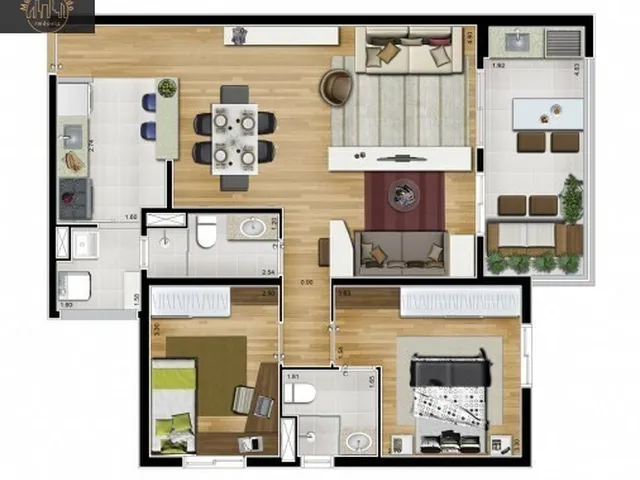 Imagem 5: Apartamento em Jardim do Mar, São Bernardo do Campo/Sp