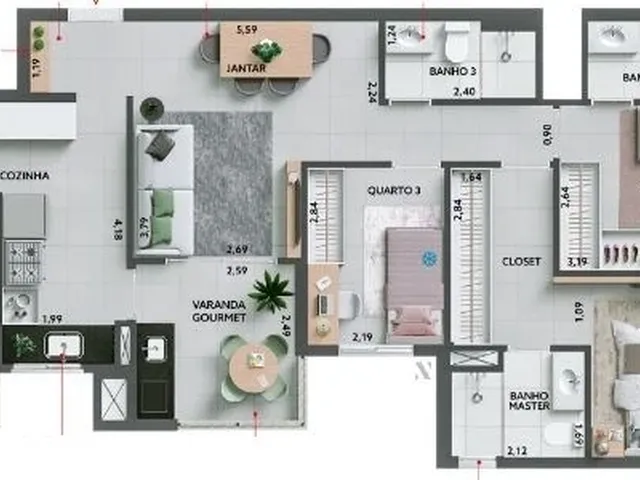 Imagem 10: Apartamento em Campestre, Santo André/Sp