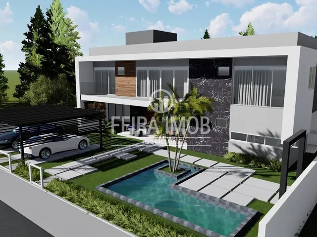 Imagem: Casa em Guarajuba em construção