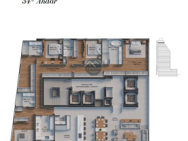 Imagem 10: Apartamento Altíssimo Padrão