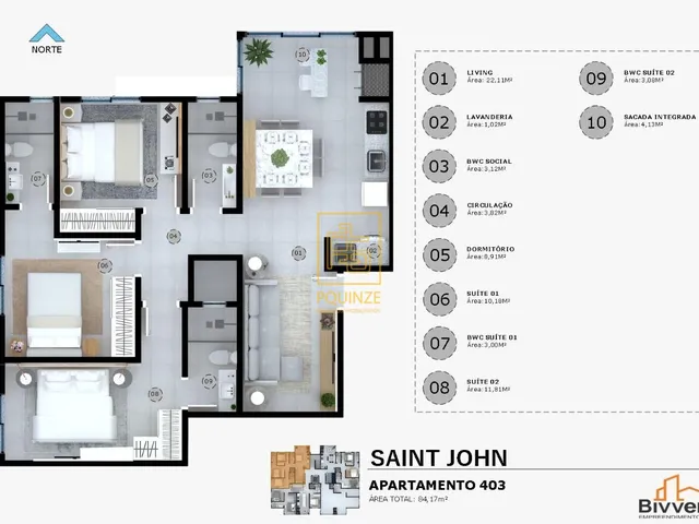 Imagem 14: Apartamentos a 600 Metros do Mar em Balneário Piçarras