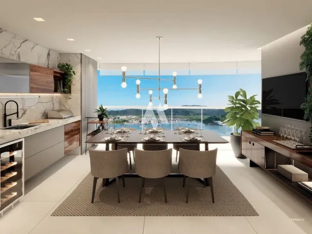Imagem 2: Ilhas Resort com 3 Suítes para Venda com Vista Total para o Mar - Santos Sp