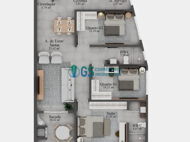 Imagem 7: Apartamento Alto Padrão em Santo Amaro da Imperatriz