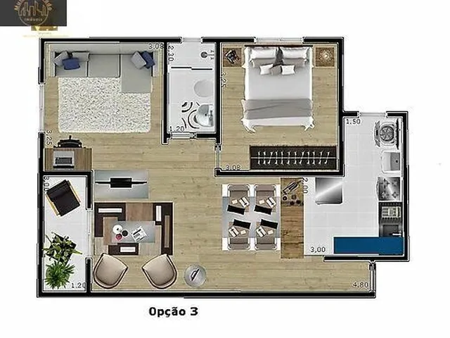 Imagem 5: Mirante Demarchi - Apartamento 60 M²