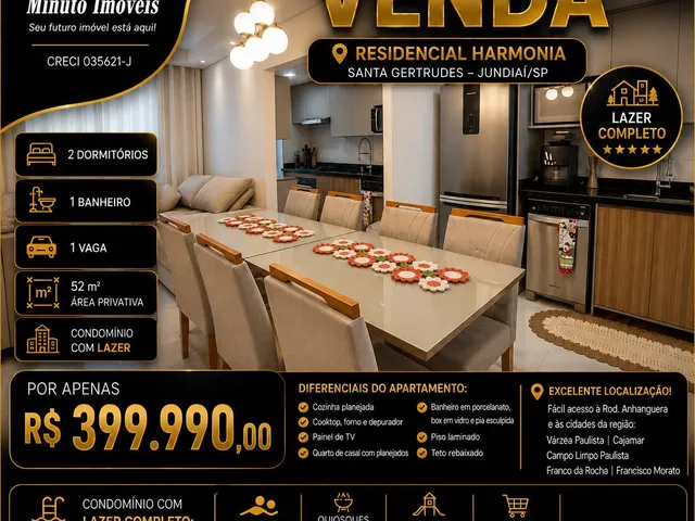 Imagem: Residencial Harmonia, santa Gertrudes