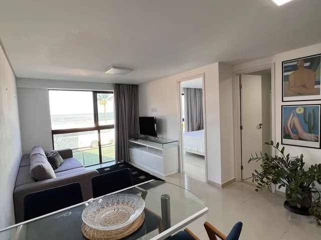 Imagem: O apartamento possui 1 Dormitório, 1 Banheiro, 1 Vaga na