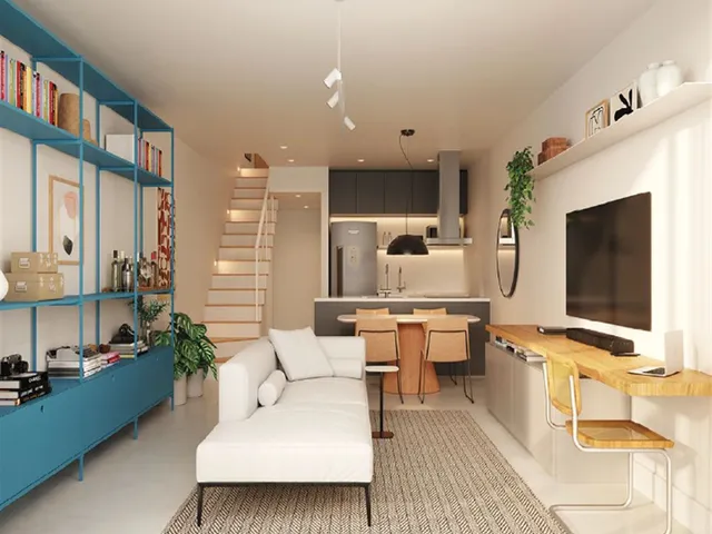 Imagem 6: Studio de Alto Padrão de 2 Quartos com Suíte no Jardim Botânico