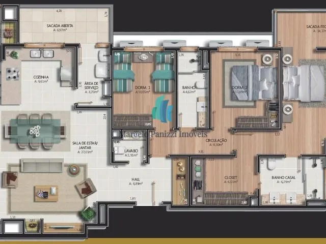 Imagem 2: Apartamento Novo