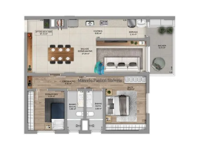 Imagem 4: Apartamento Novo