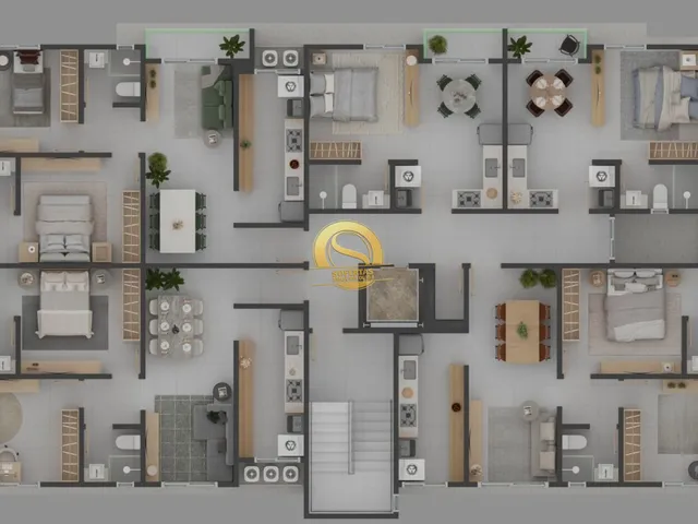 Imagem 9: Apartamento a Venda no Melhor do Bairro Itararé com Elevador Gourmet e Academia