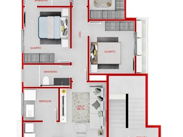 Imagem 8: Apartamento à venda no bairro Centro - Patos de Minas/MG