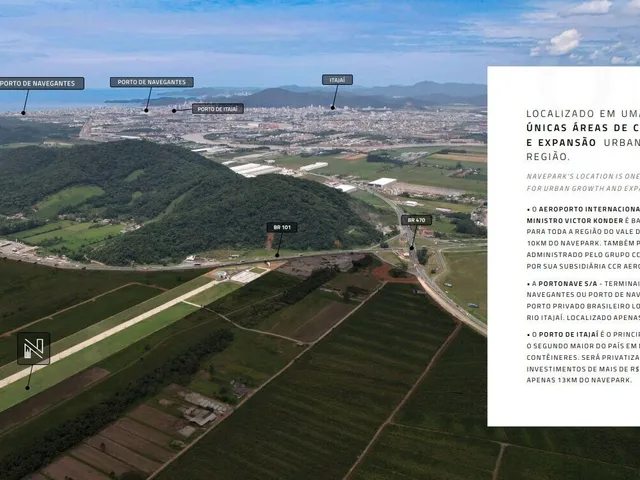 Imagem 10: Terreno a Venda em Condomínio Fechado Empresarial Navegantes Sc