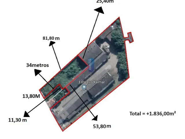 Imagem 6: Terreno para Alugar no Bairro São João - Itajaí/Sc