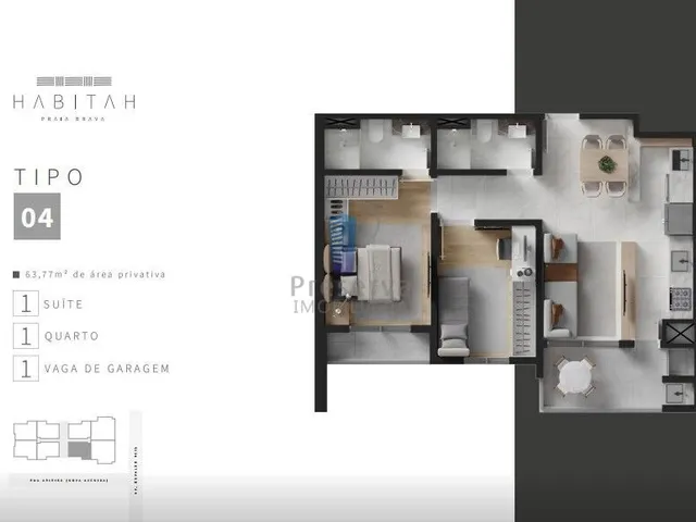 Imagem 6: Apartamento Modernidade e Alto Padrão