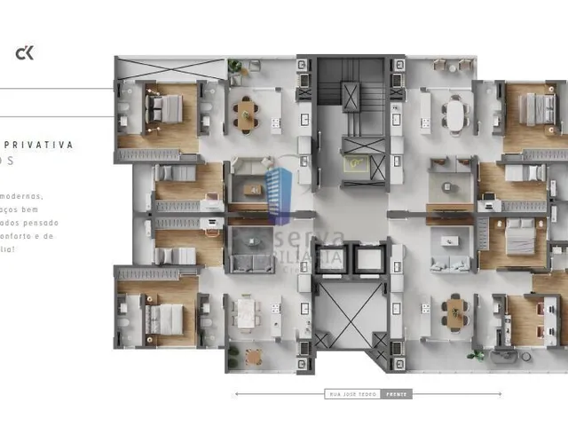 Imagem 9: Apartamento À Venda no Bairro Dom Bosco - Itajaí/Sc