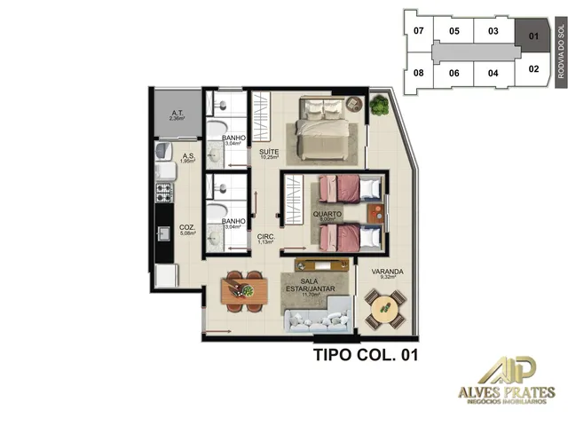 Imagem 9: Apartamento Alto Padrão em Praia de Itaparica, Vila Velha/Es