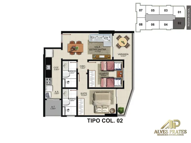 Imagem 11: Apartamento Alto Padrão em Praia de Itaparica, Vila Velha/Es