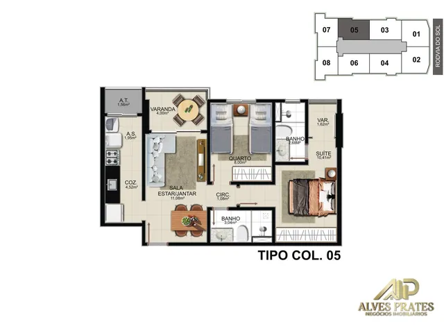 Imagem 12: Apartamento Alto Padrão em Praia de Itaparica, Vila Velha/Es