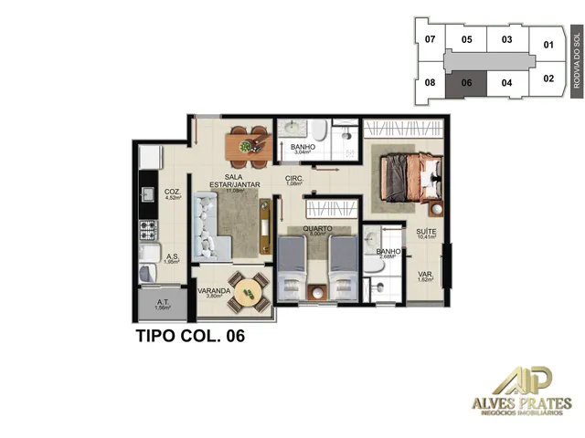 Imagem 15: Apartamento Alto Padrão em Praia de Itaparica, Vila Velha/Es