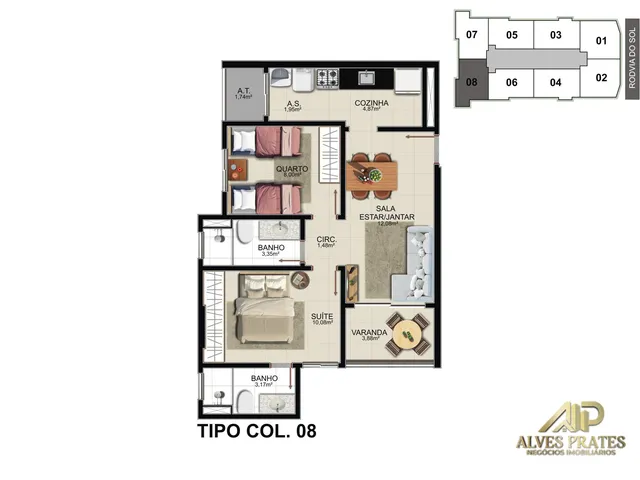 Imagem 7: Apartamento Alto Padrão em Praia de Itaparica, Vila Velha/Es