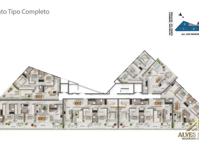 Imagem 10: Apartamento 3 e 4 Quartos Alto Padrão À Venda no Bairro Jardim Camburi - Vitória/Es