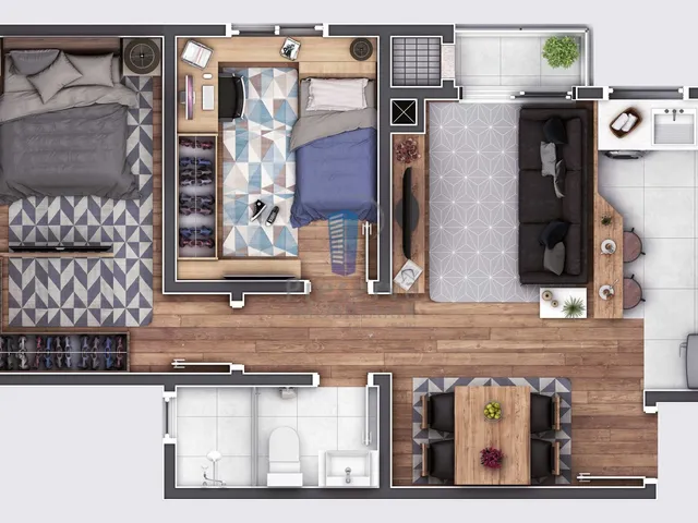 Imagem 5: Oportunidade Apartamento no Bairro Cordeiros Parte Alta