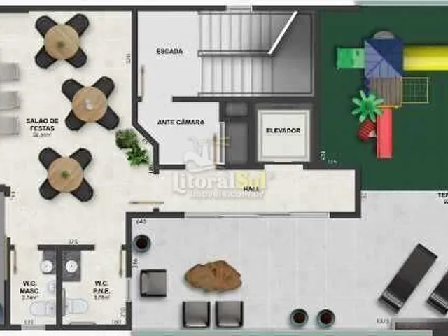 Imagem 9: Apartamentos de 2 a 4 Dormitórios com Área Social Completa