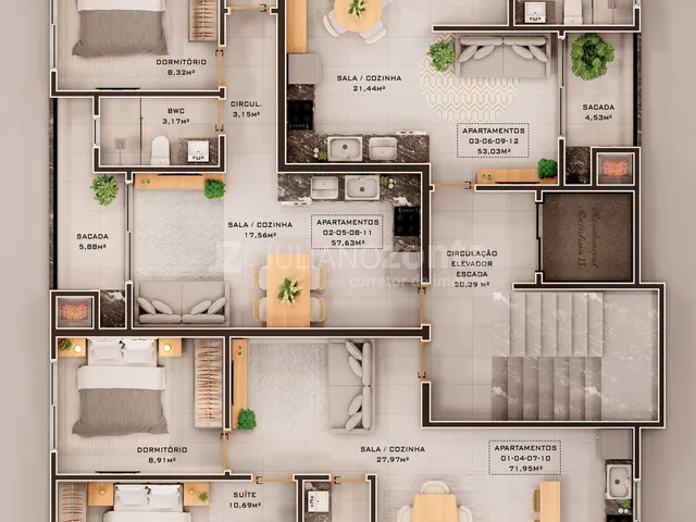 Imagem 7: Apartamento à venda no bairro São Cristóvão - Barra Velha/SC