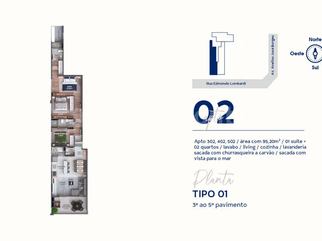 Imagem 4: Apartamento à venda no bairro Tabuleiro - Barra Velha/SC