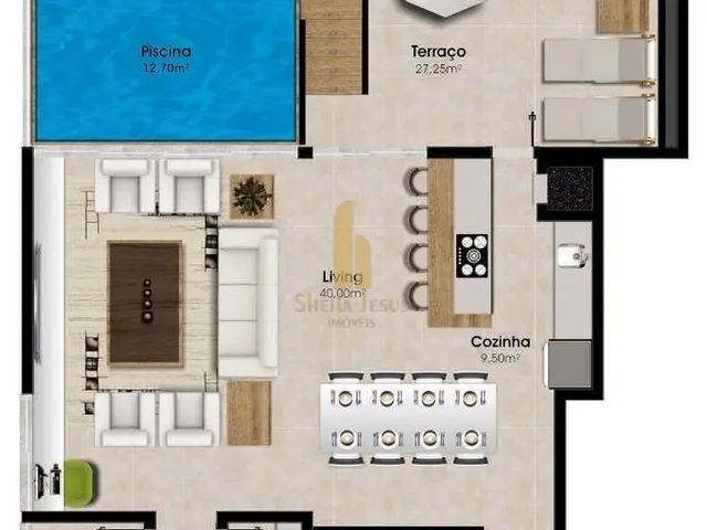 Imagem 16: Cobertura Duplex Quadra Mar na Praia Brava!!