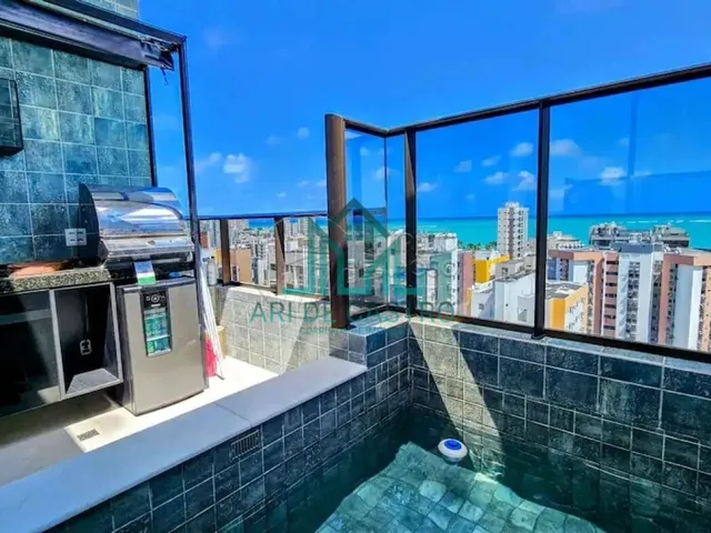 Imagem 4: Apartamento Cobertura, 80M² Mobiliada com Piscina À Venda na Ponta Verde - Maceió Alagoas