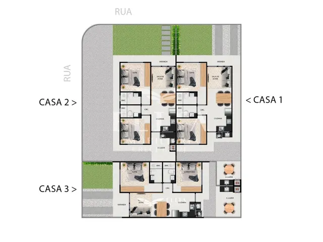 Imagem 2: Casa à Venda com 2 quartos, no bairro Quinta dos Açorianos - Barra Velha