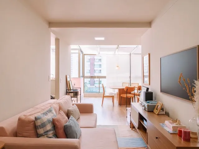 Imagem 3: Apartamento 2 quartos, 1 suíte, 90m², mobiliado, decorado, 3 vagas