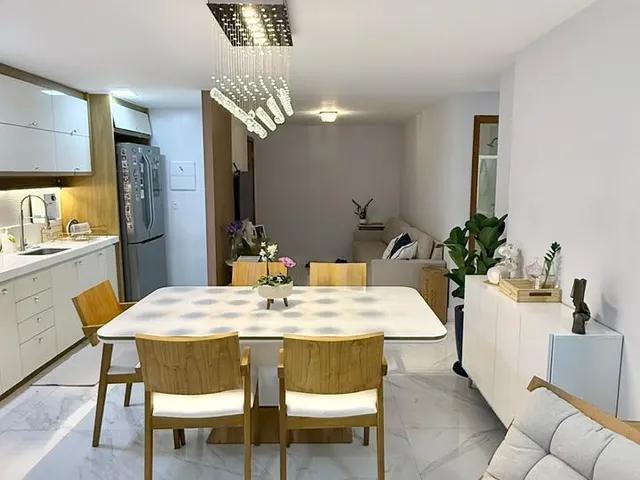 Imagem 4: Apartamento 3 quartos, 1 suíte, 105m², Mobiliado, decorado, 2 vagas