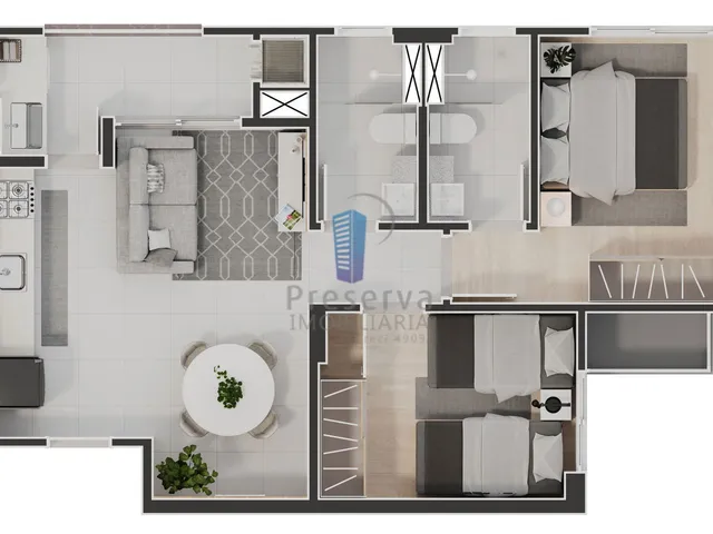 Imagem 8: Apartamento de Luxo em Condomínio com Área de Lazer Completa!