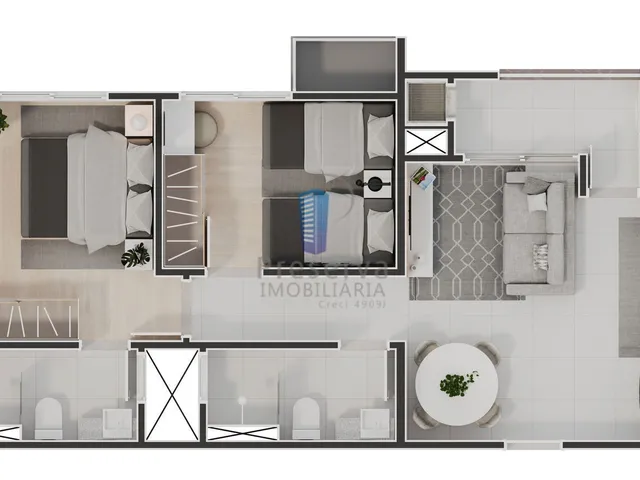 Imagem 10: Apartamento de Luxo em Condomínio com Área de Lazer Completa!