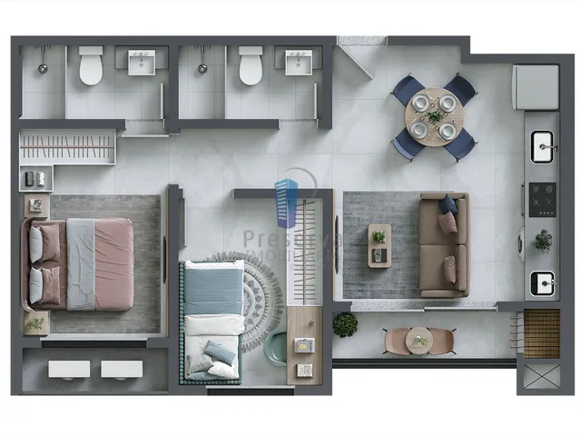 Imagem 10: Apartamento na Planta com Área de Lazer Completa!