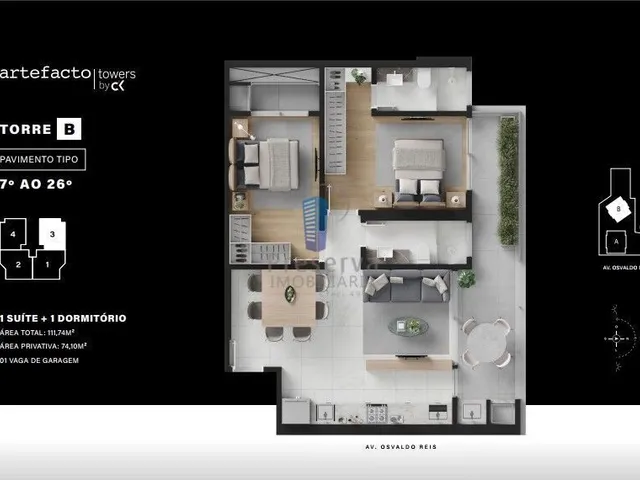 Imagem 7: Apartamento Localizado na Praia Brava, Itajaí/Sc