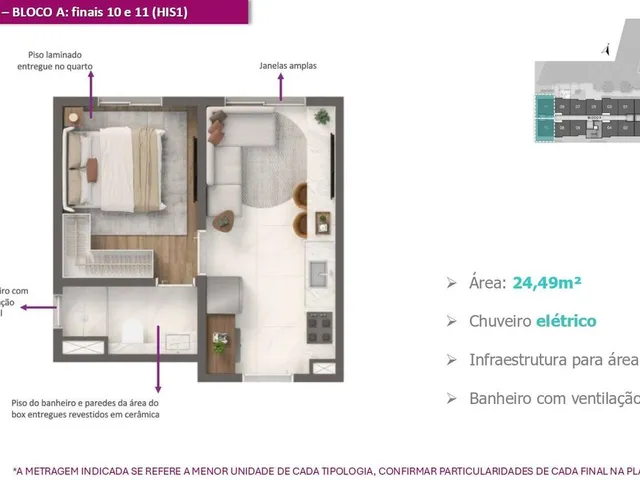 Imagem 7: Vivaz Mooca | Construtora Vivaz | Construção | 31 Metros | 02 Dormitórios