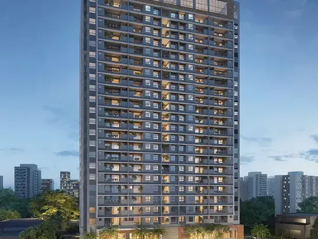 Imagem 1: Kaslik Ibirapuera | Construtora Kaslik | Construção | 28 Metros | 01 Suíte | com Varanda