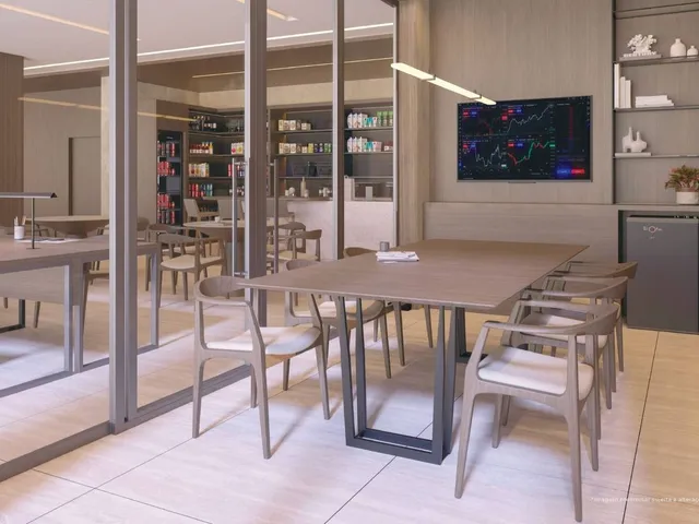 Imagem 3: Nik Faria Lima Construtora Planik Construção 24 metros studios com varanda