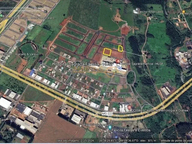 Imagem: Terreno À Venda no Bairro Jardim Botanico